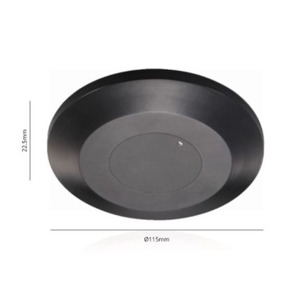 Aanwezigheidssensor met bewegings- en ademhalingsdetectie - Zwart - Opbouw