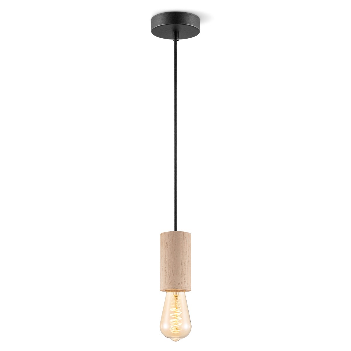 Light depot - hanglamp Billy small - houten tak - Outlet