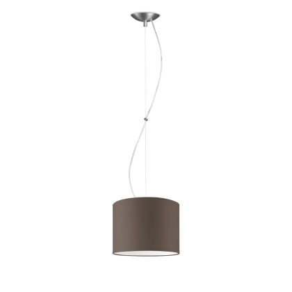 Light depot - hanglamp basic deluxe bling Ø 25 cm - taupe - Outlet