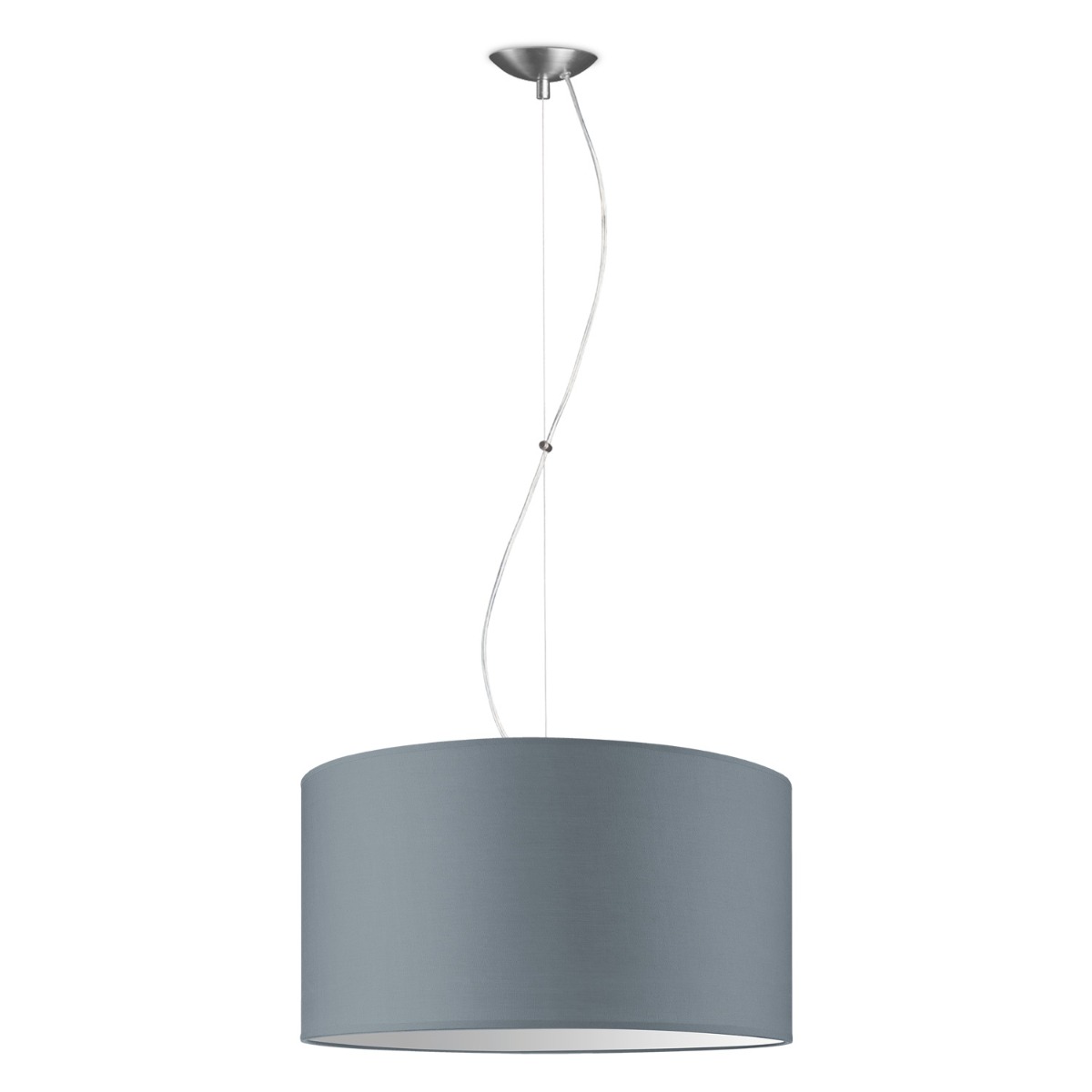 Light depot - hanglamp basic deluxe bling Ø 50 cm - lichtgrijs - Outlet