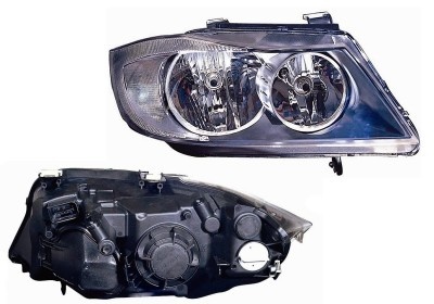 Koplamp rechts H7+H7 Type ZKW