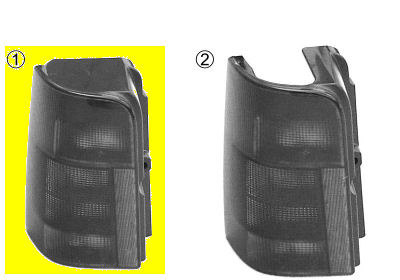 Achterlicht links tot bouwjaar 2005 VALDEUR