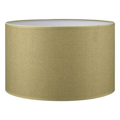 Lampenkap cilinder | rond | canvas | stoffen lampenkap | cilinderkap | Ø35cm H21cm | winter | groen