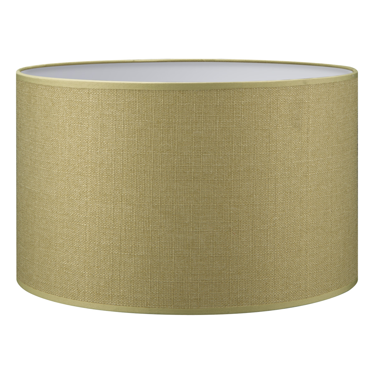 Lampenkap cilinder | rond | canvas | stoffen lampenkap | cilinderkap | Ø35cm H21cm | winter | groen