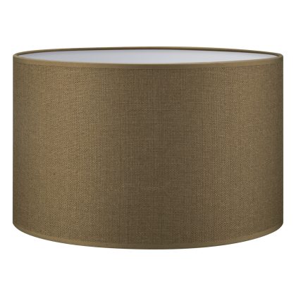 Lampenkap cilinder | rond | canvas | stoffen lampenkap | cilinderkap | Ø35cm H21cm | olijf | groen