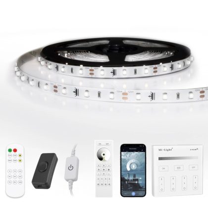 10 meter - 600 leds complete led strip set daglicht wit