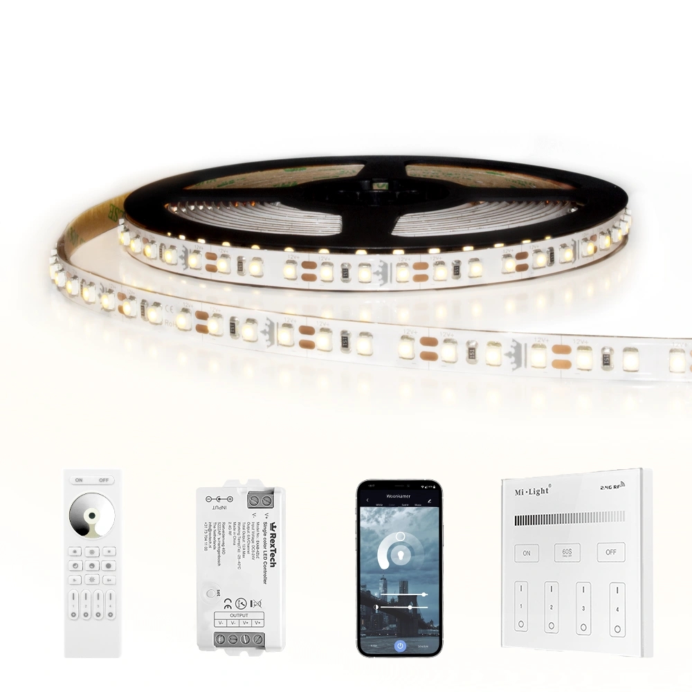 35 meter - 4200 leds complete led strip set helder wit