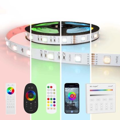 4 meter RGBW led strip complete set - basic 144 leds