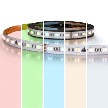 7 meter RGBWW led strip premium met 420 leds - losse strip
