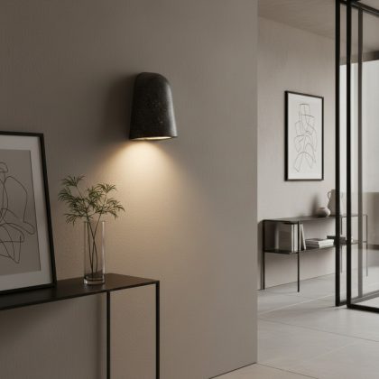 Roche Muurlamp Zwart