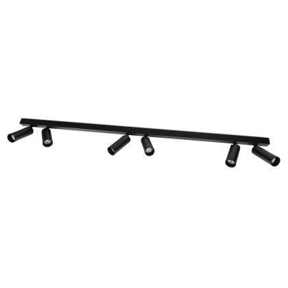 Vigo 6-lichts Opbouwspot Zwart