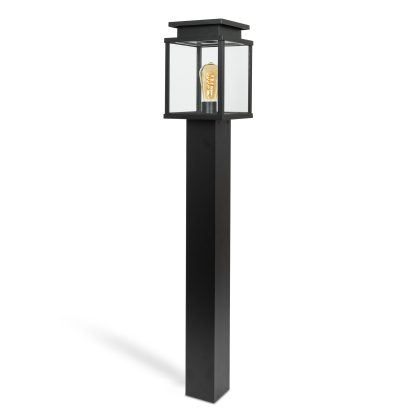 Leicester Tuinlamp Zwart 100cm