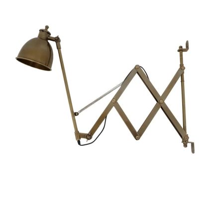 Muurlamp Ripley Antiek Messing