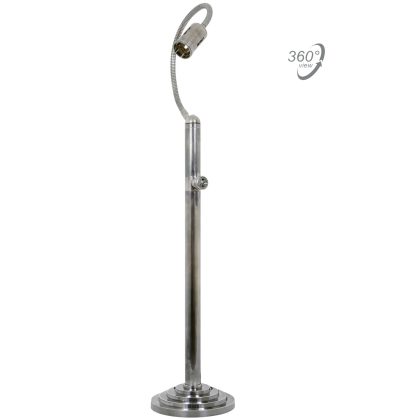 Vloerlamp Valdez Antiek Zilver