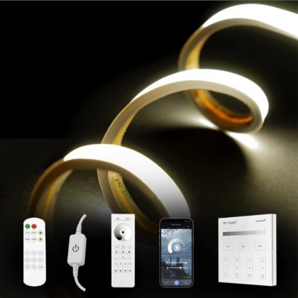 Cob neon inclusief profiel - overal knipbaar - warm wit set - 2m