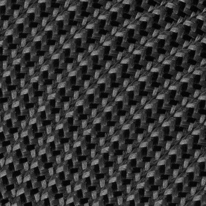 Textiel Kabel - 30 meter lang - Zwart-grijs - Strijkijzersnoer 3 x 0,75 mm met aardingsgeleider - met textielmantel - pendelleiding lampkabel - Accessoires voor lampen - Binnen gebruik