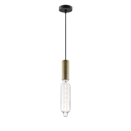 Light depot - hanglamp Saga brons Tube - helder - Outlet
