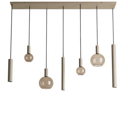 Hanglamp Riva recht Quartz