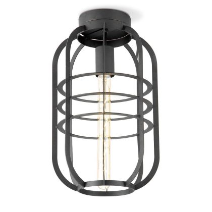 Light depot - plafondlamp Nero 40 - zwart - Outlet