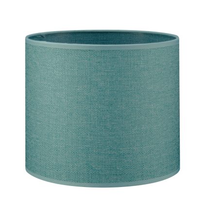 Lampenkap cilinder | rond | canvas | stoffen lampenkap | cilinderkap | Ø20cm H17cm | turquoise