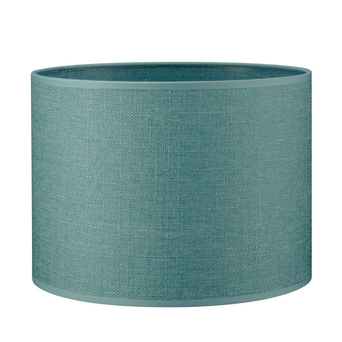 Lampenkap cilinder | rond | canvas | stoffen lampenkap | cilinderkap | Ø25cm H19cm | turquoise