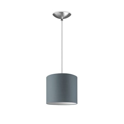 Light depot - hanglamp basic bling Ø 20 cm - lichtgrijs - Outlet