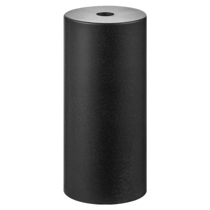 Light depot - kunststof fitting rond E27 - zwart - Outlet