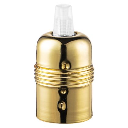 Light depot - fitting Shine E27 - goud - Outlet
