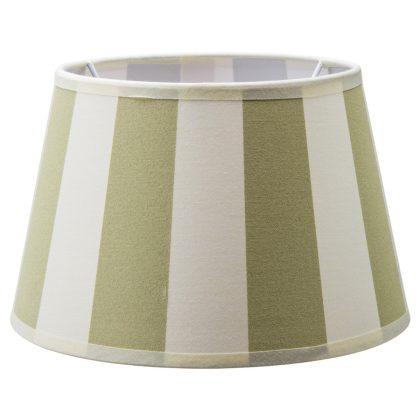 Home sweet home lampenkap Classic 20/16/13 - olijfgroen / wit