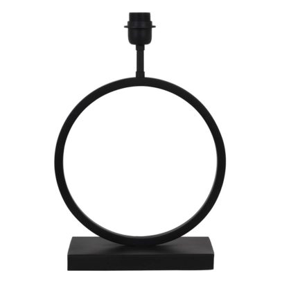 Lampvoet Liva mat zwart XS