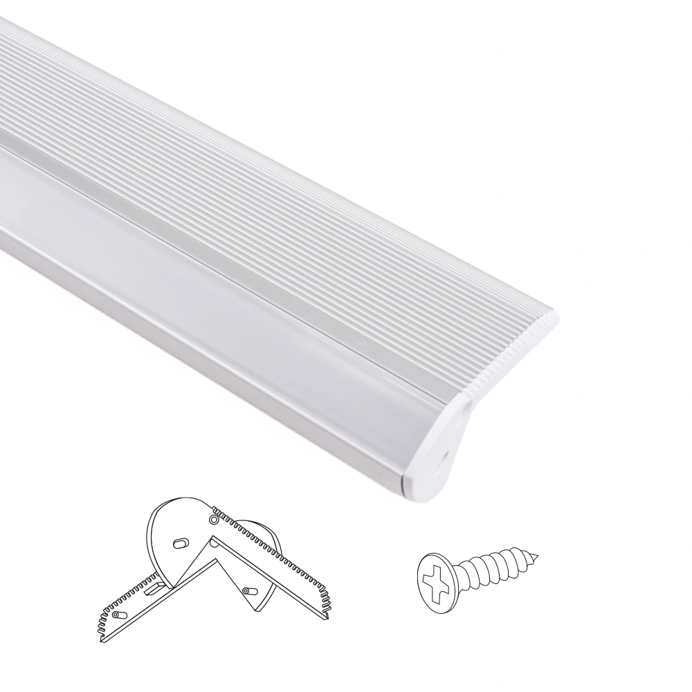 Led profiel 2 meter voor traprand