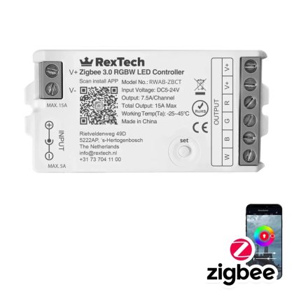 Losse Zigbee controller voor RGBW led strips