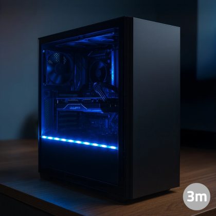 PC led strip set 3 meter RGB basic