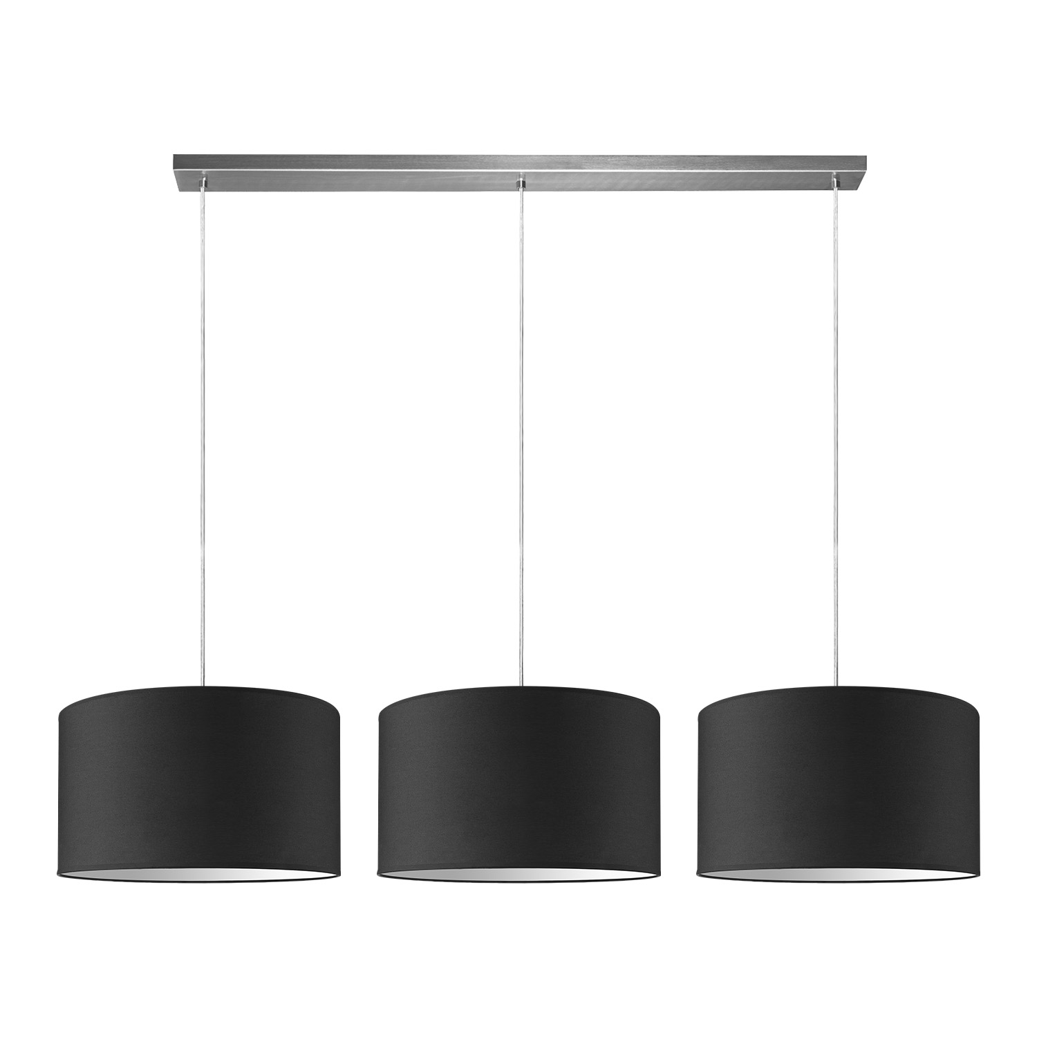 hanglamp beam 3 bling Ø 40 cm - zwart