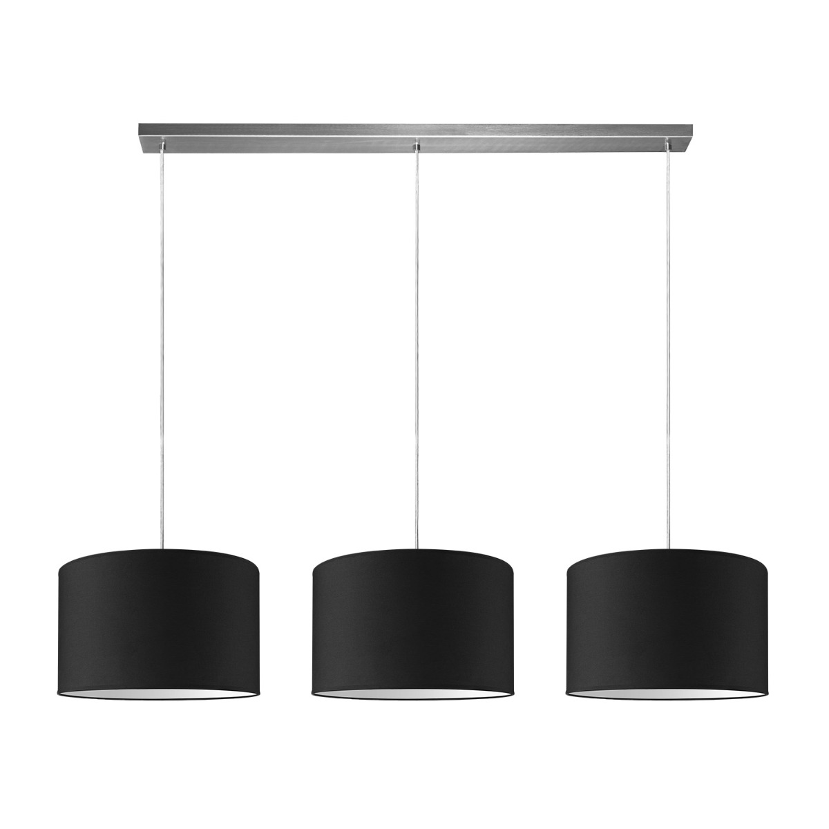 hanglamp beam 3 bling Ø 35 cm - zwart