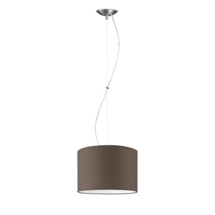 Light depot - hanglamp basic deluxe bling Ø 30 cm - taupe - Outlet