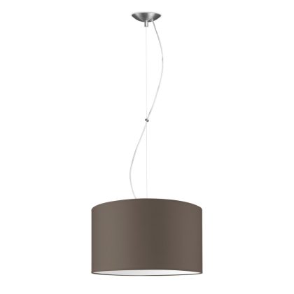 Light depot - hanglamp basic deluxe bling Ø 40 cm - taupe - Outlet