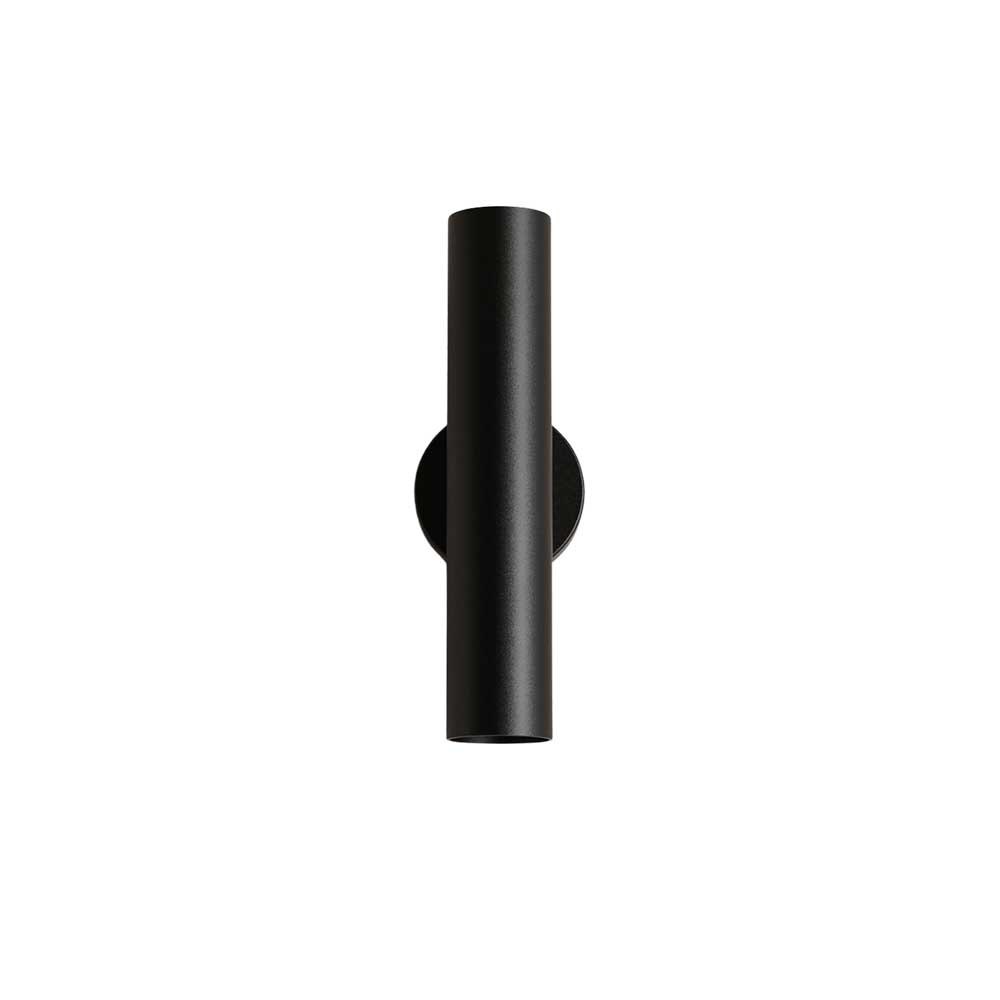 Wandlamp Riva koker zwart