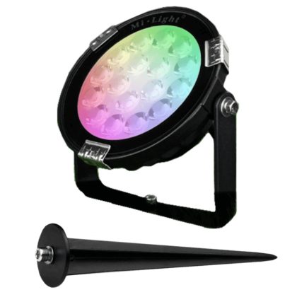 Wifi LED Tuinspot met RGBWW kleuren 9 watt