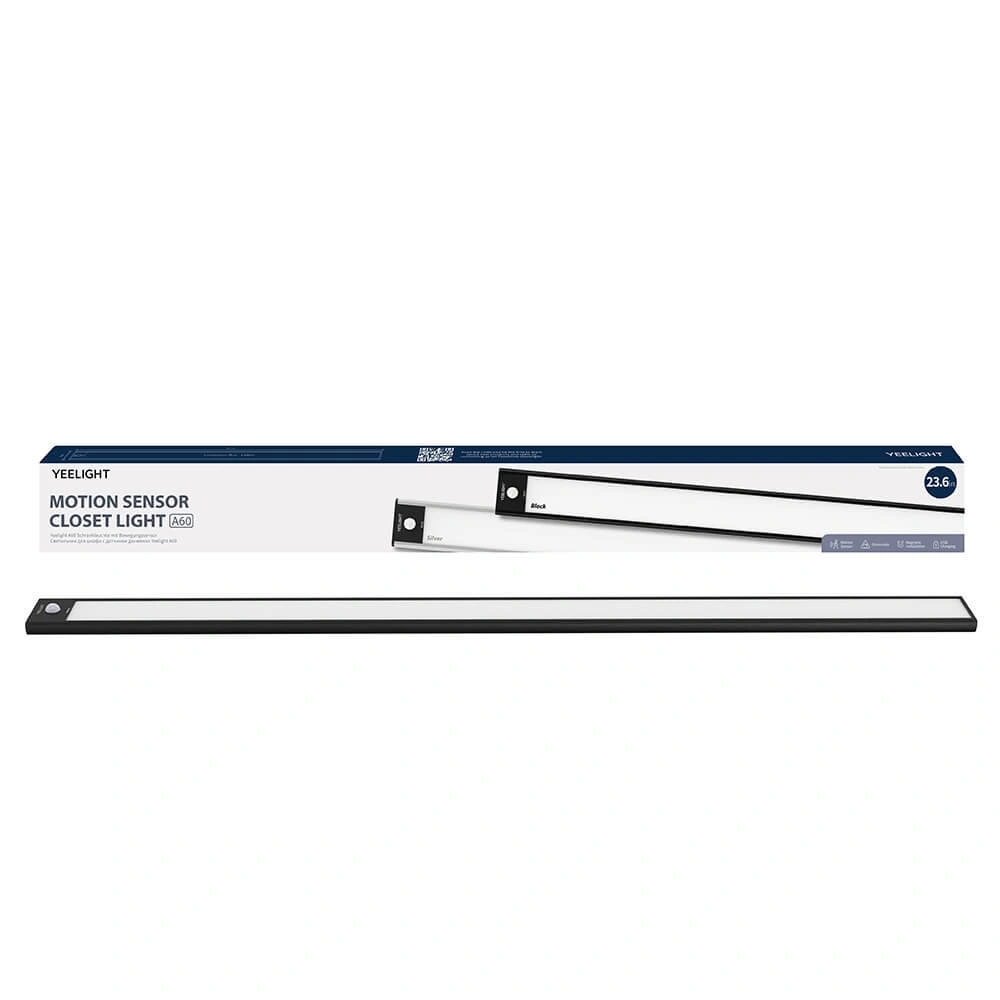 Yeelight kastverlichting met sensor 60 cm - Warm wit licht - Oplaadbare batterij